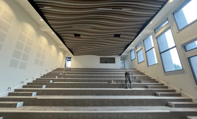 Réhabilitation des escaliers, Nevers, Décors Sols Plafonds